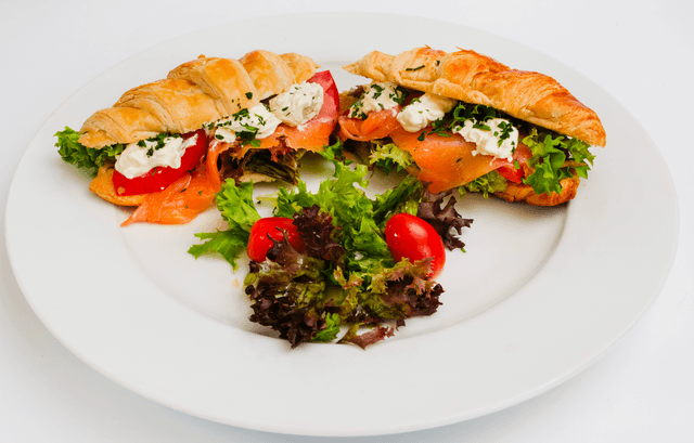 Salmon & Creme Cheese Croissant
